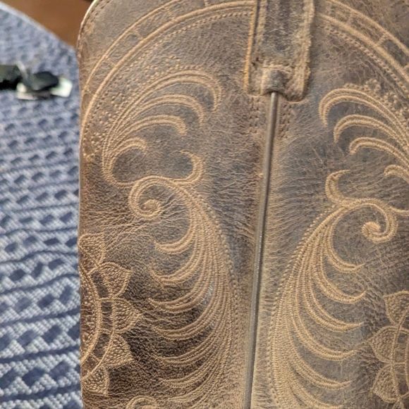 Ariat Brown Women's Western Boots 6B - Picture 4 of 7